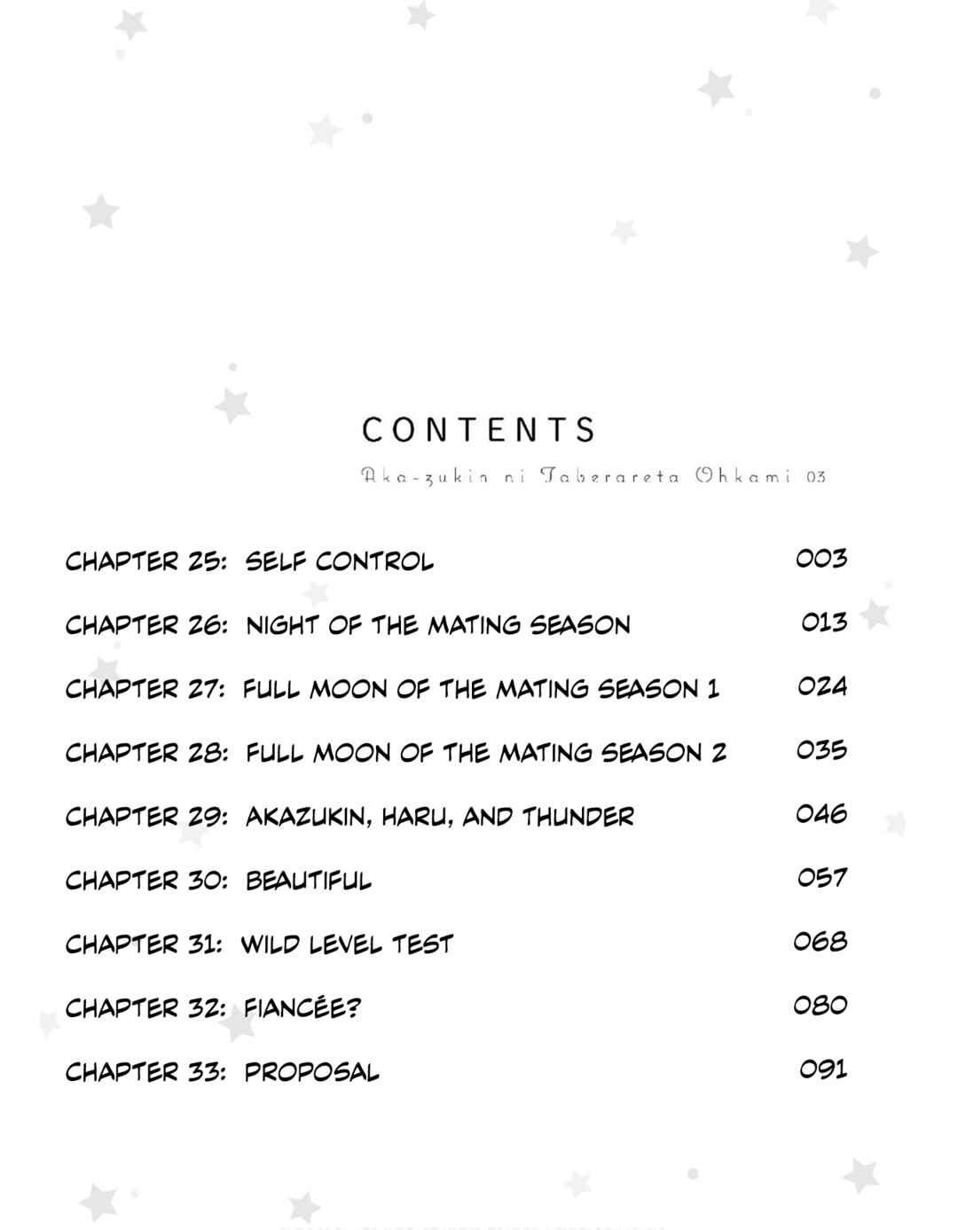 Page 2 Chapter 25 Akazukin ni Taberareta Ookami