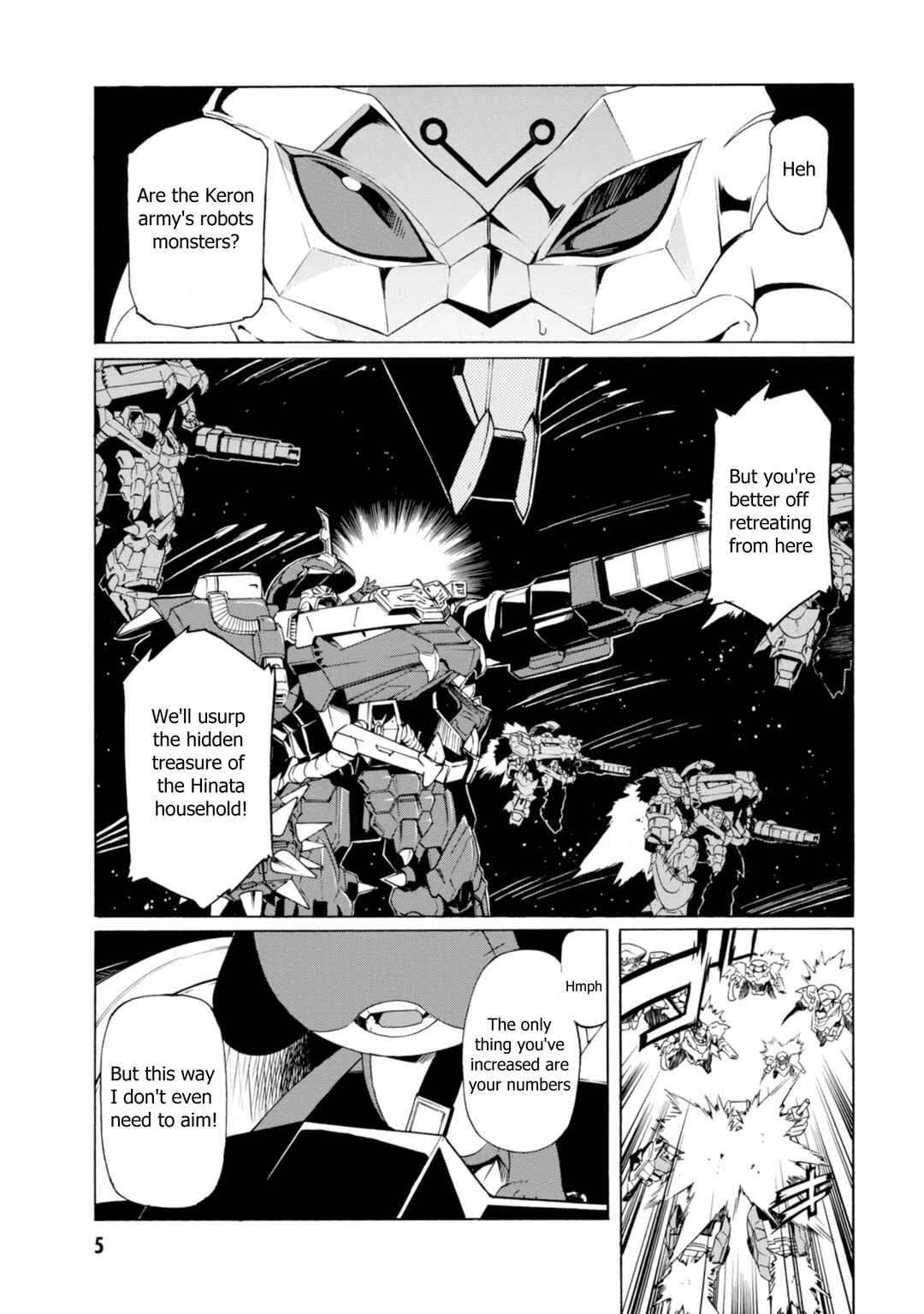 Page 6 Chapter 1 Super Keroro Gunsou UC Fierce Fighting!! Keroro Robo Great Decisive Battle!