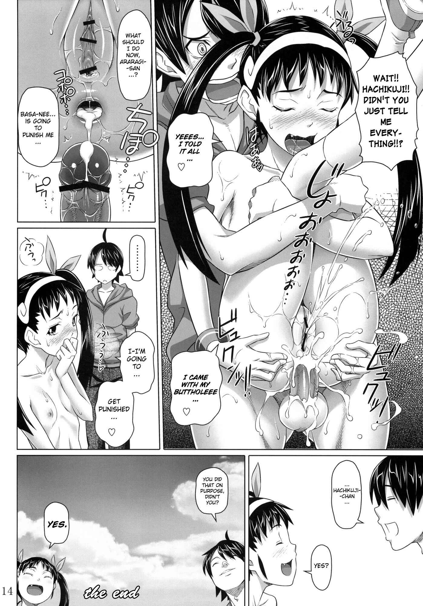 Page 13 Chapter Unknown_6dc6 Bakemonogatari - Mayoi wa Kinmotsu (Doujinshi)