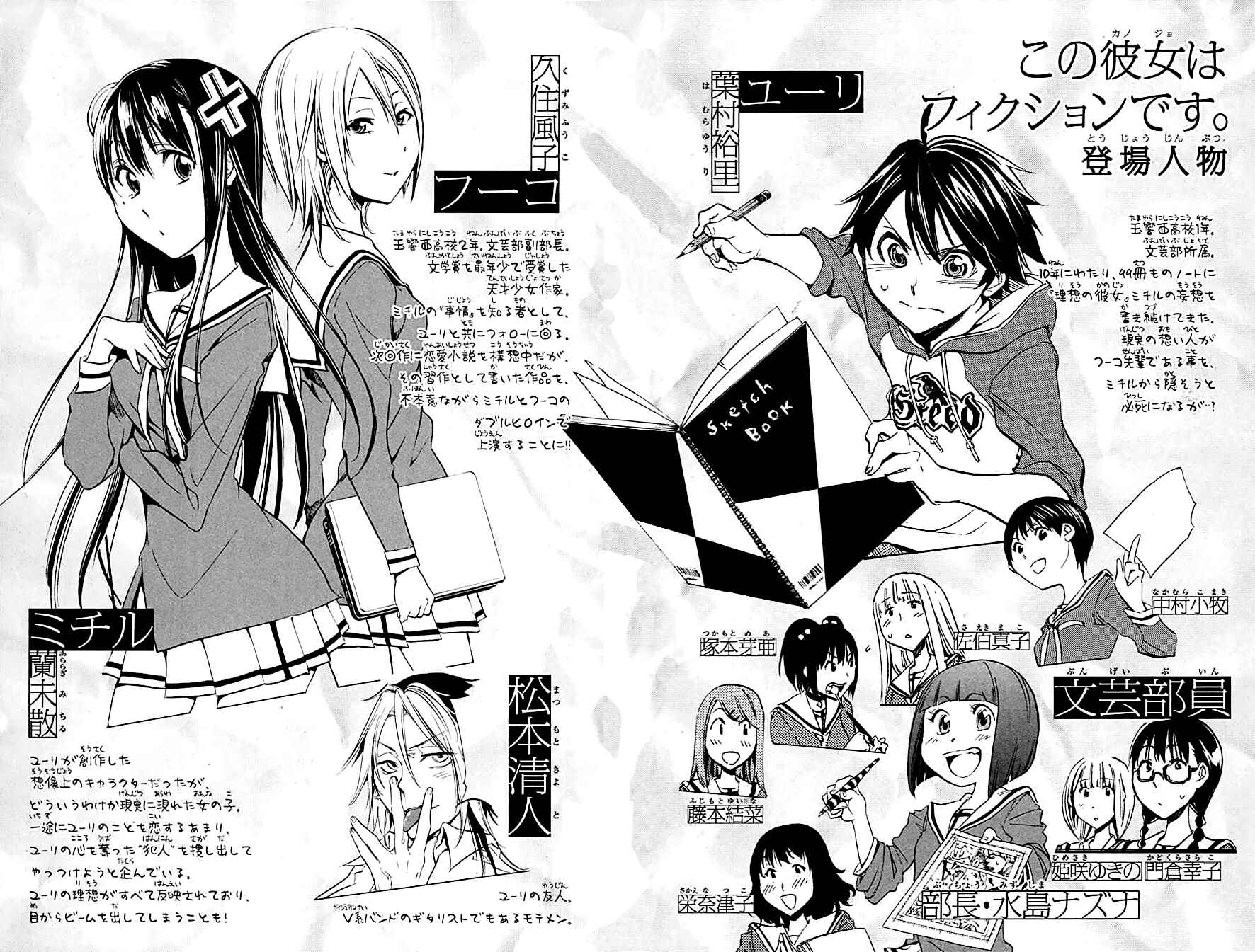 Page 4 Chapter 14 Kono Kanojo wa Fiction desu.
