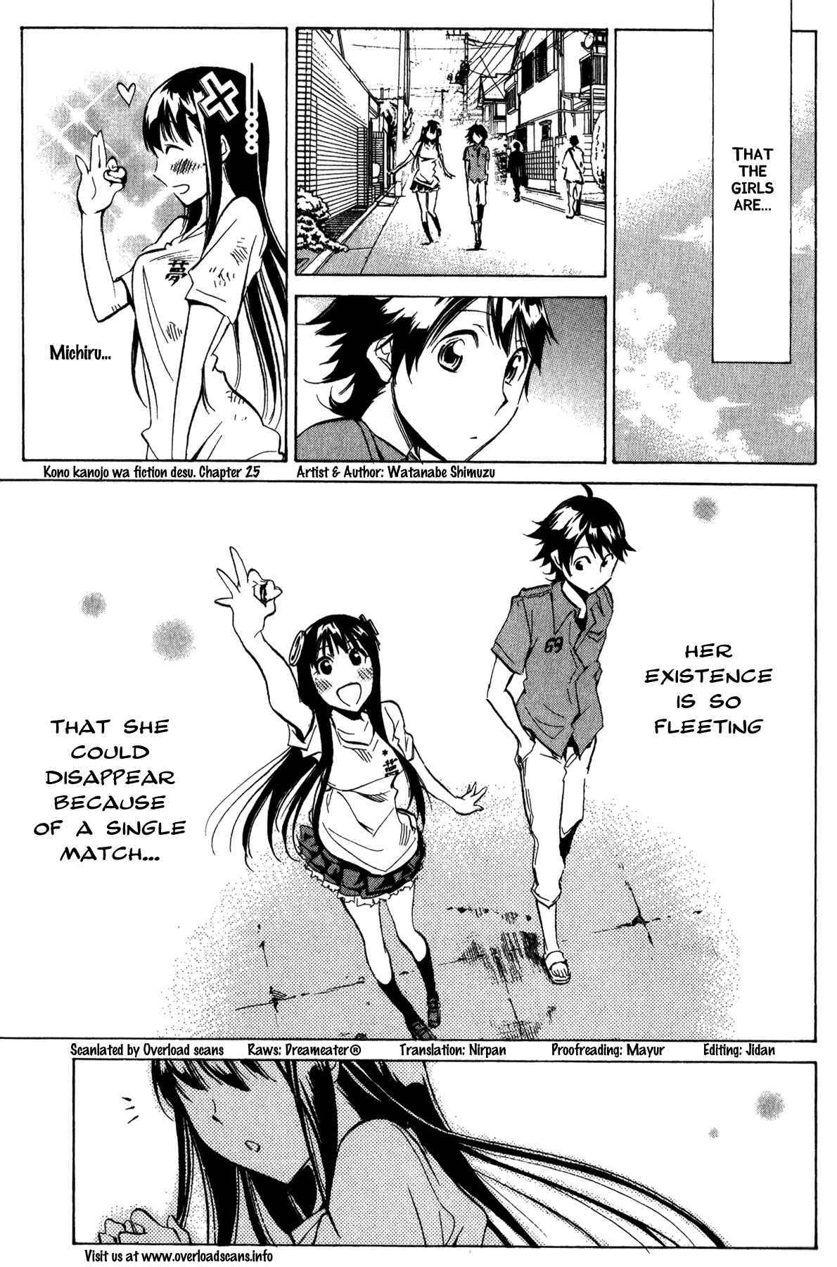 Page 19 Chapter 25 Kono Kanojo wa Fiction desu.