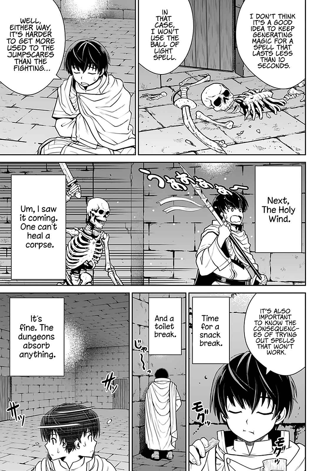 Page 8 Chapter 19 Gokufuri Kyohi Shite Tesaguri Start! Tokka Shinai Healer, Nakama to Wakarete Tabi ni Deru