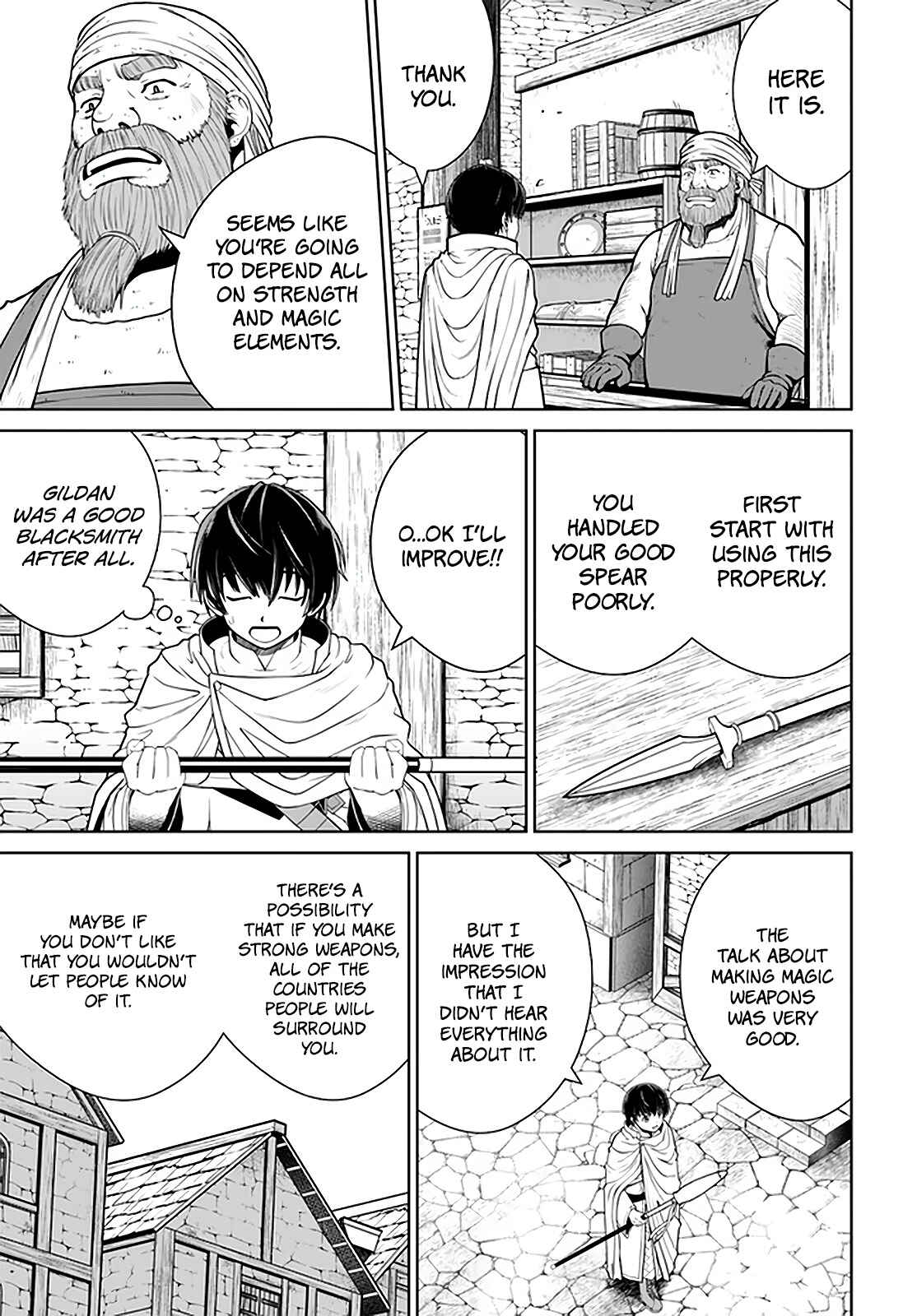 Page 21 Chapter 17 Gokufuri Kyohi Shite Tesaguri Start! Tokka Shinai Healer, Nakama to Wakarete Tabi ni Deru