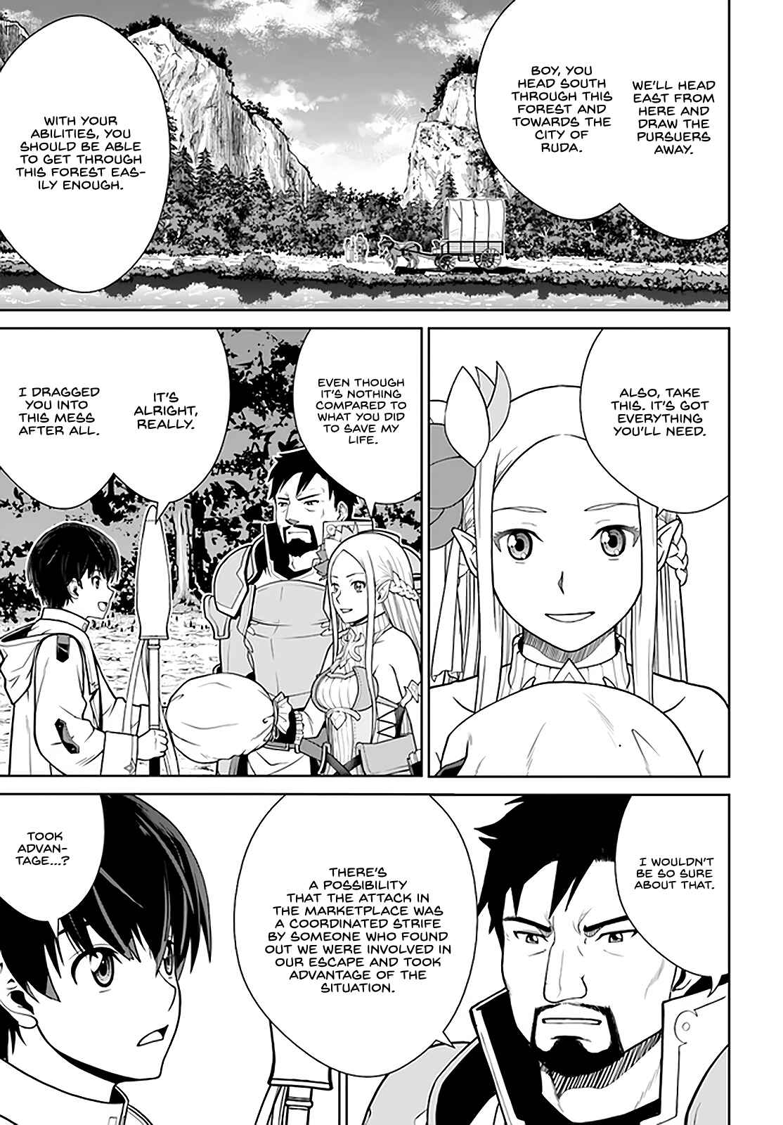 Page 22 Chapter 27 Gokufuri Kyohi Shite Tesaguri Start! Tokka Shinai Healer, Nakama to Wakarete Tabi ni Deru