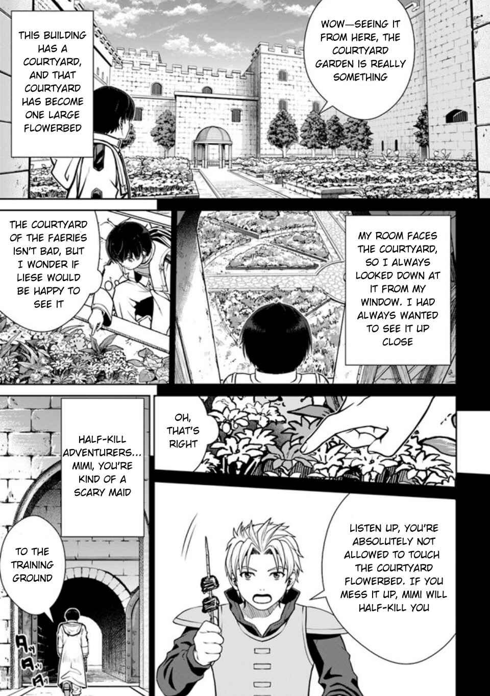 Page 8 Chapter 38 Gokufuri Kyohi Shite Tesaguri Start! Tokka Shinai Healer, Nakama to Wakarete Tabi ni Deru