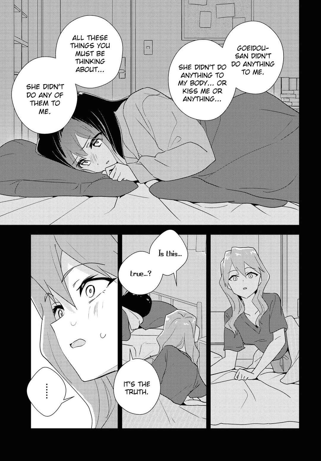 Page 13 Chapter 60 Watashi no Yuri wa Oshigoto desu!