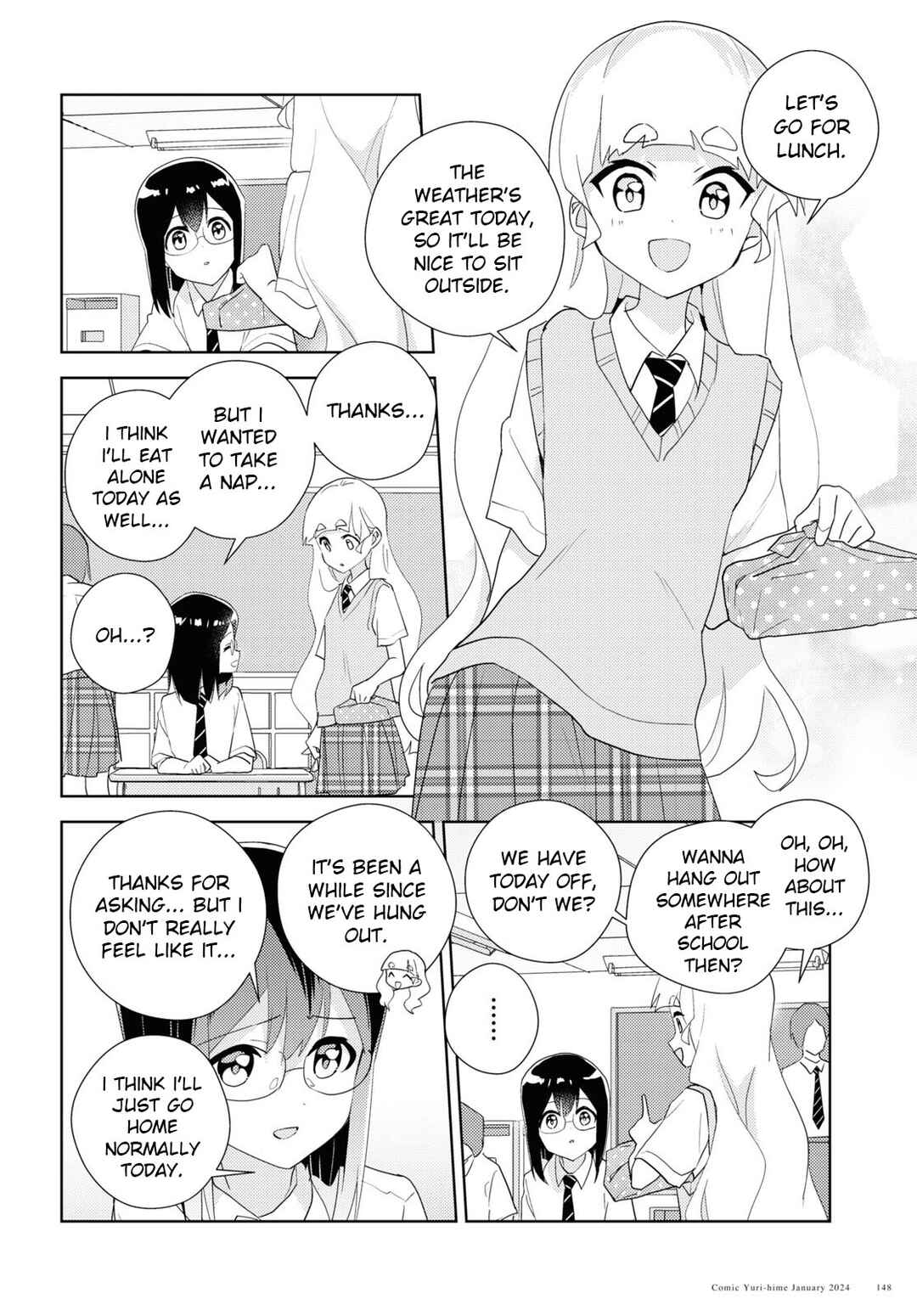 Page 4 Chapter 66 Watashi no Yuri wa Oshigoto desu!