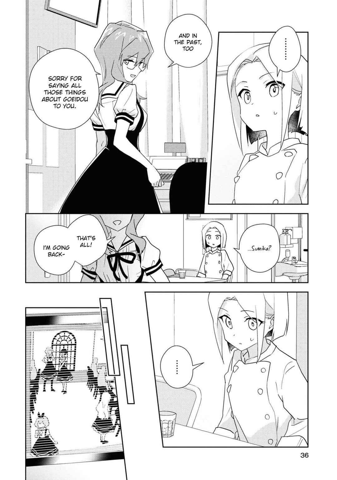 Page 4 Chapter 53 Watashi no Yuri wa Oshigoto desu!