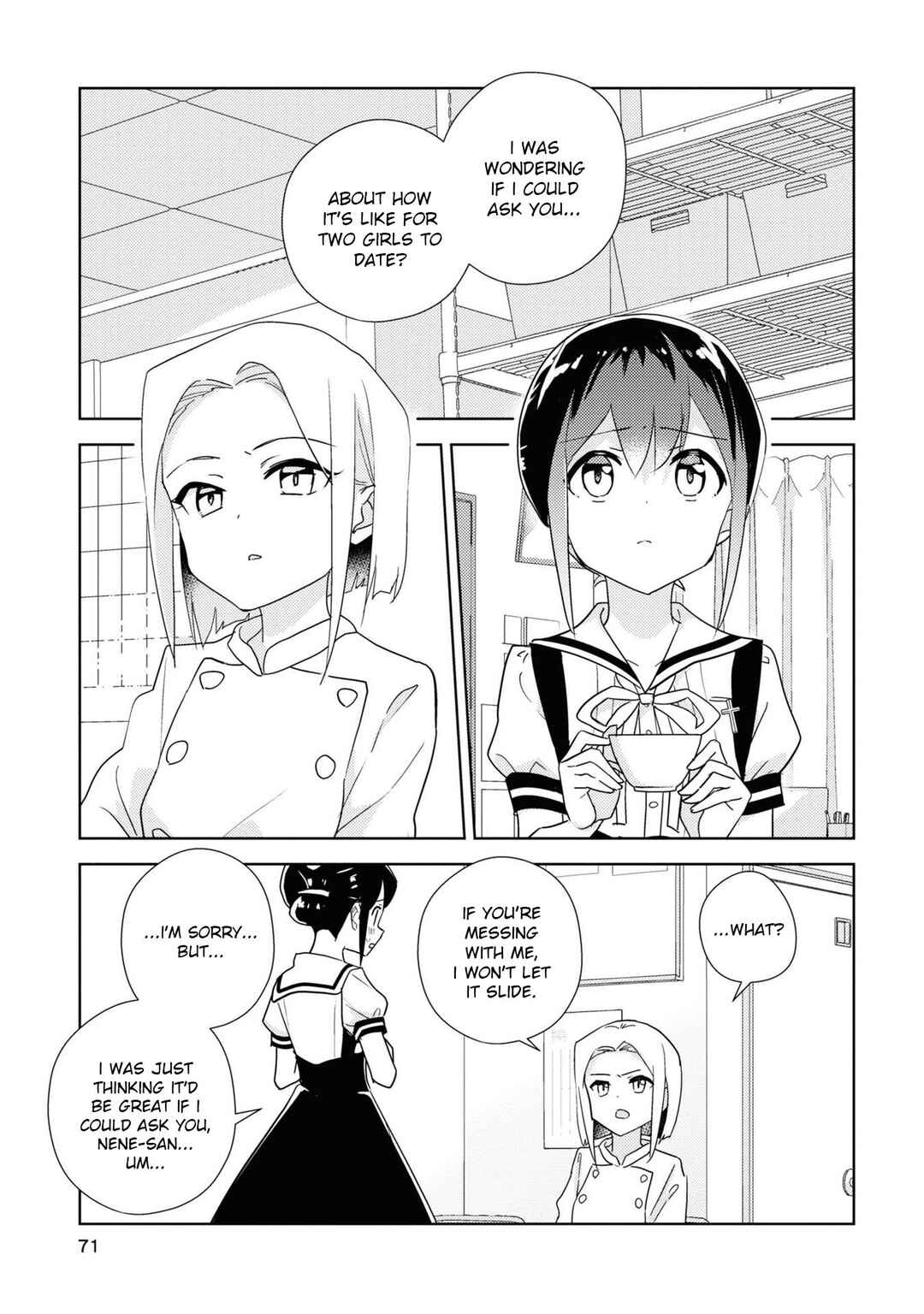 Page 3 Chapter 54 Watashi no Yuri wa Oshigoto desu!