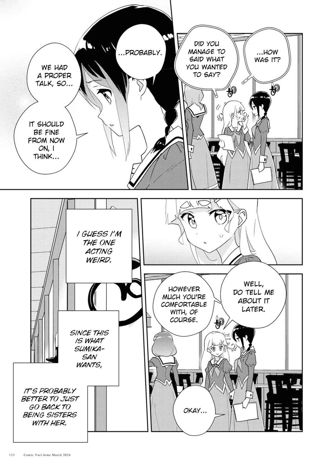 Page 25 Chapter 67 Watashi no Yuri wa Oshigoto desu!