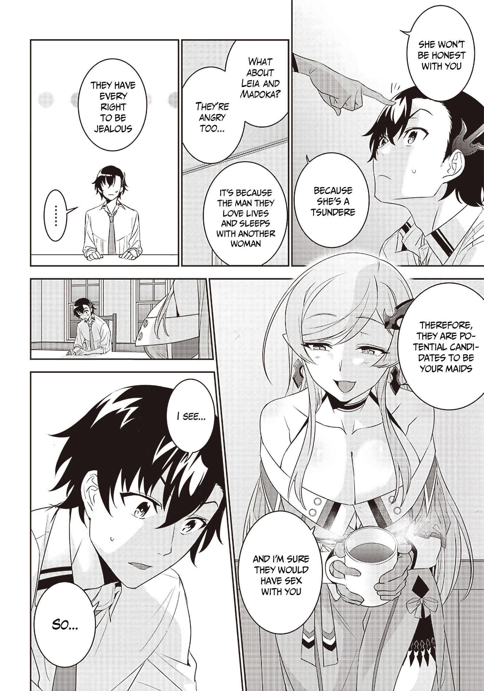 Page 14 Chapter 4.1 Matei Kyoushi to Juuzoku Shoujo no Haitoku Keiyaku